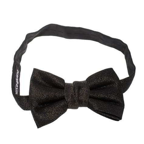 ysl mens tie|YSL bow tie.